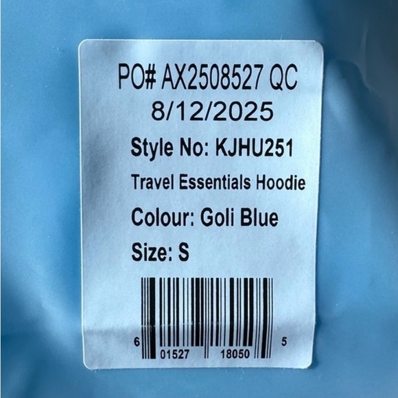 Comfrt Hoodie - Goli Blue LIMITED EDITION!!! (Vibrant Bright Sky Blue) - Picture 6 of 6